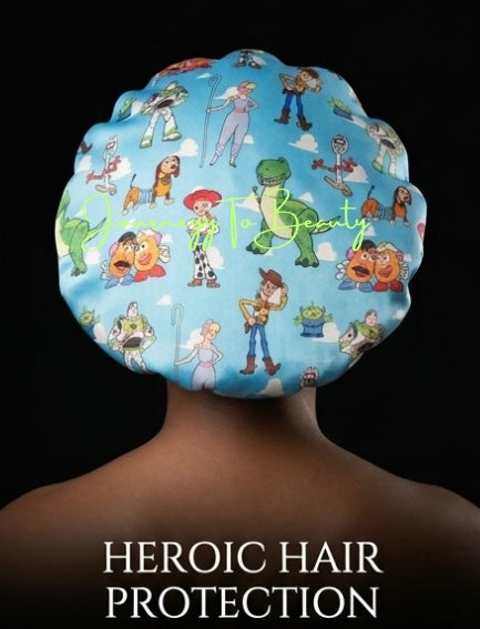Toiy Story Non-Reversible Satin Bonnet