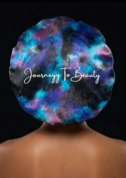 Galaxy Non-Reversible Satin Bonnet